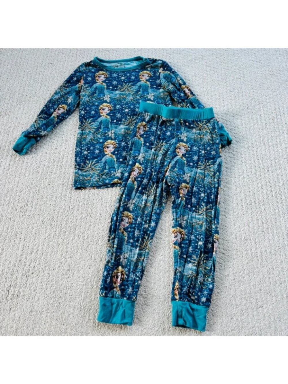 Oak + Ollie frozen bamboo pajamas